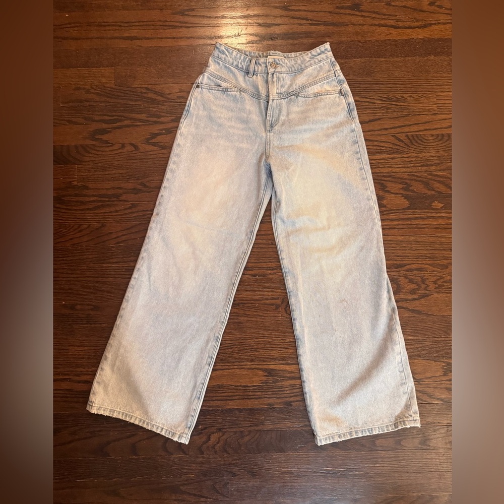 MISS SIXTY Chic wide-leg jeans  Light wash Size 28